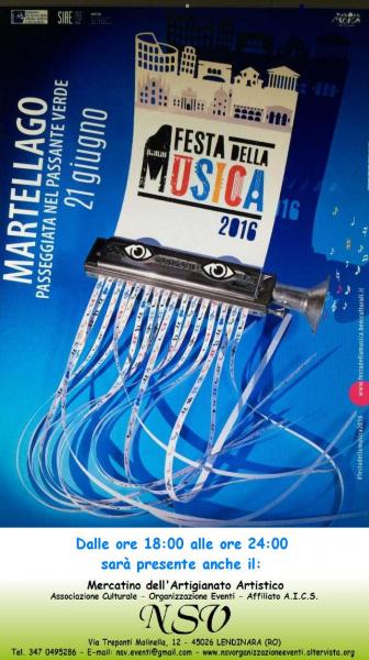 Mercatino della Festa della Musica 2016
