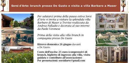 Visita guidata a Villa Barbaro a Maser + brunch presso De Gusto