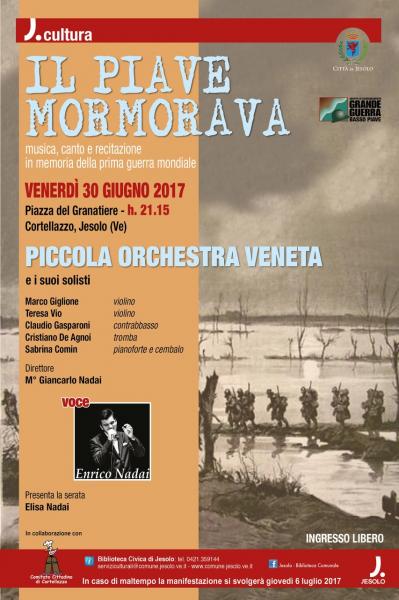 Enrico Nadai e la Piccola Orchestra Veneta presentano 