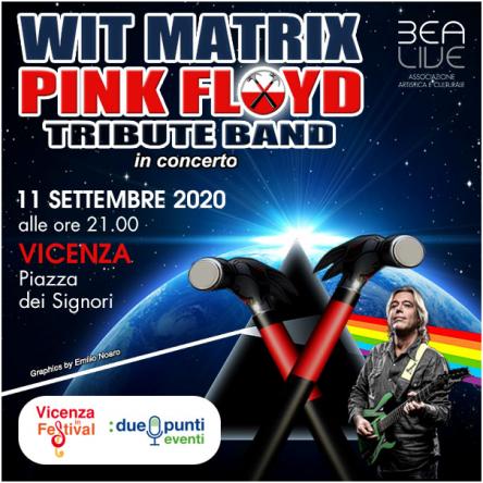 la musica dei Pink Floyd a Vicenza