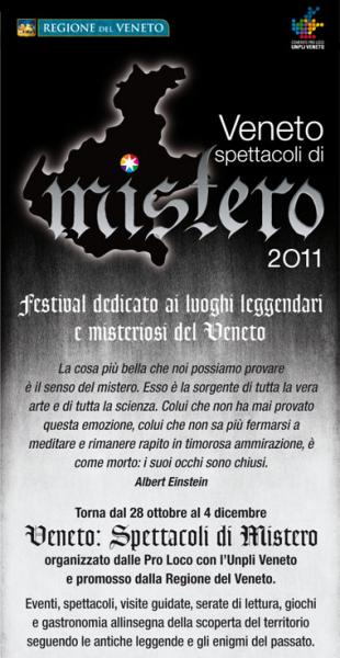 Brendola, Spettacoli di Mistero