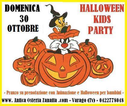 HALLOWEEN KIDS PARTY per bambini