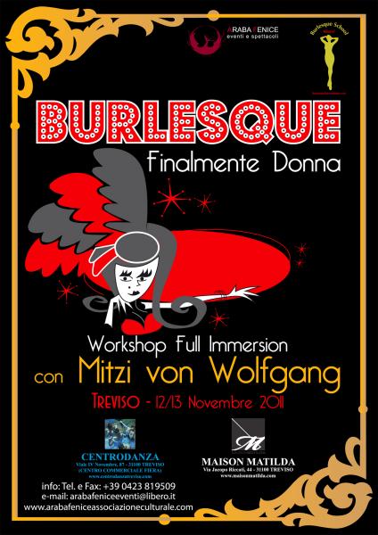 Finalmente Donna. Full immersion di Burlesque