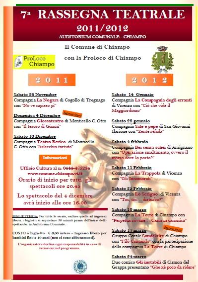 7° RASSEGNA TEATRALE