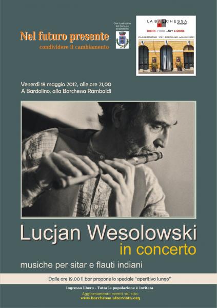 Concerto per sitar e flauto di Lucjan Wesolowski