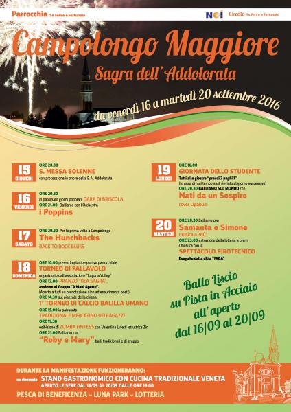 SAGRA dell'ADDOLORATA