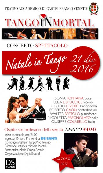 NATALE IN TANGO CON ENRICO NADAI E TANGOIMMORTAL A CASTELFRANCO