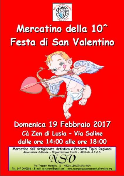 Mercatino della 10^ Festa di San Valentino