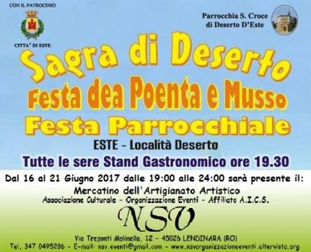 Mercatino della Sagra di Deserto d'Este