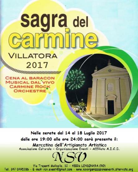 Mercatino della Sagra del Carmine