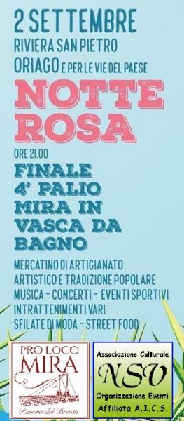 Notte Rosa a Oriago
