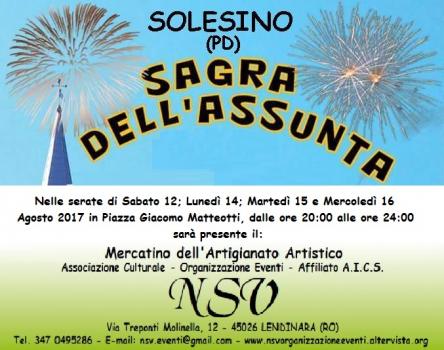 Mercatino della Sagra dell'Assunta