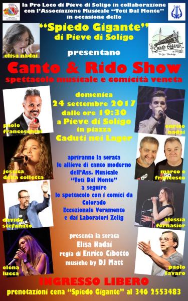 CantoeRidoShow a Pieve di Soligo (TV)