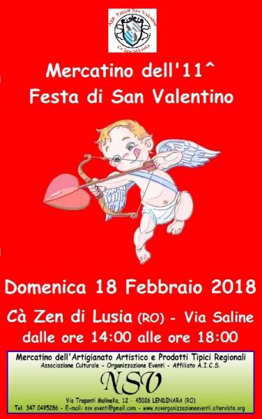 Mercatino dell'11^ Festa di San Valentino