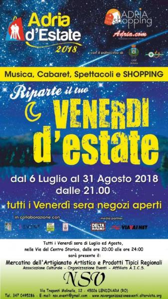 Adria d'Estate 2018