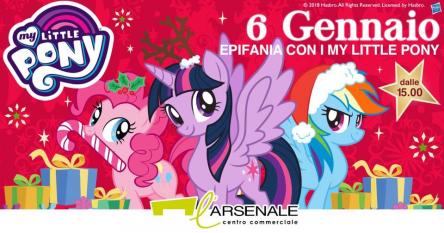 Epifania con My Little Pony a roncade