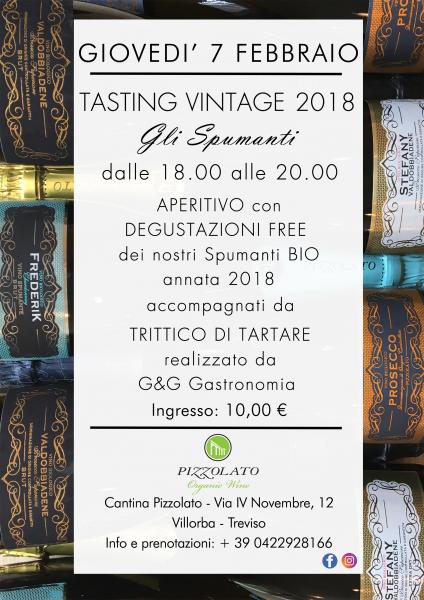 TASTING VINTAGE 2018