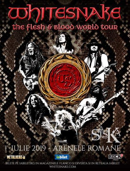I SISKA APRONO IL CONCERTO ALLA LEGGENDA DEL ROCK WHITESNAKE