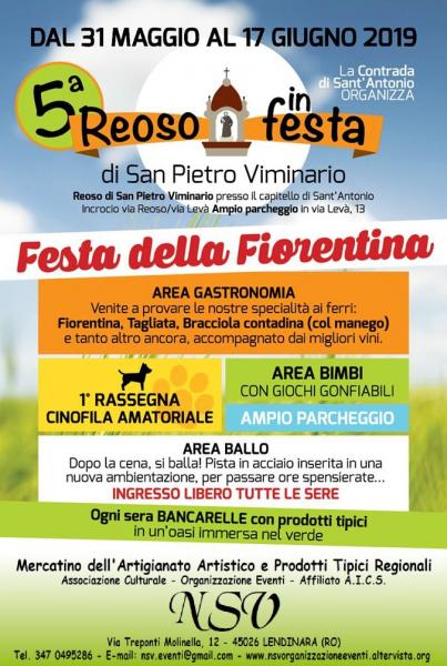 Mercatino della 5^ Reoso in Festa