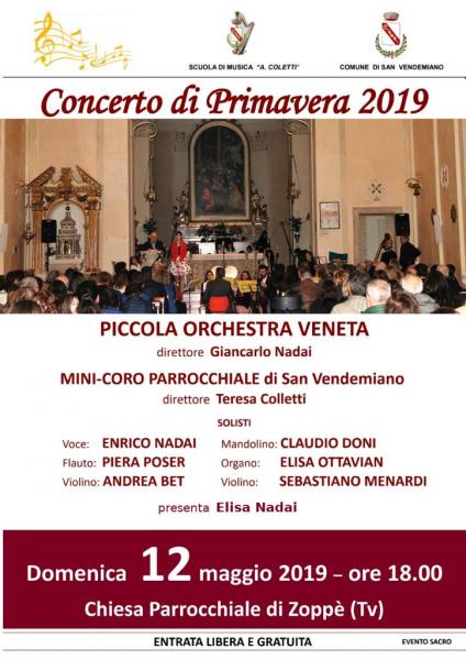 ZOPPE' (TV) CONCERTO DI PRIMAVERA 2019