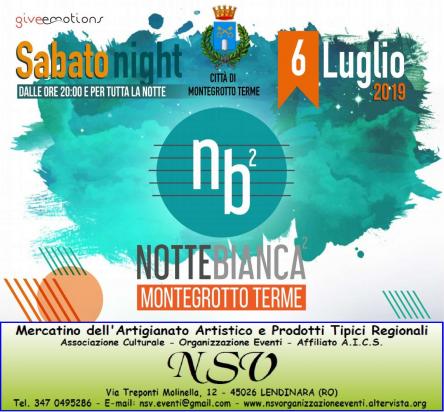 Mercatino della Notte Bianca² Montegrotto Terme
