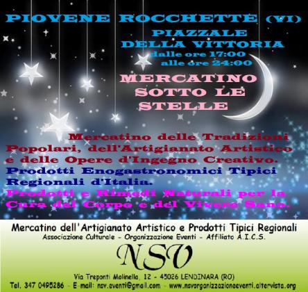 Mercatino sotto le Stelle