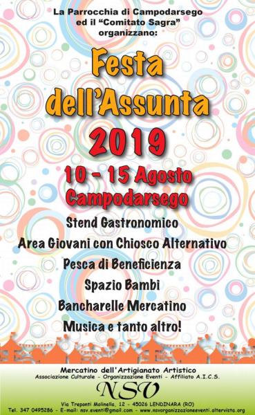 Mercatino della Festa dell'Assunta