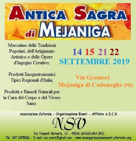 Mercatino dell'Antica Sagra di Mejaniga