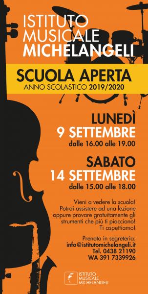 Scuola aperta Istituto Musicale Michelangeli