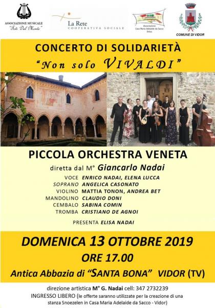 VIDOR-TV NON SOLO VIVALDI CON LA PICCOLA ORCHESTRA VENETA