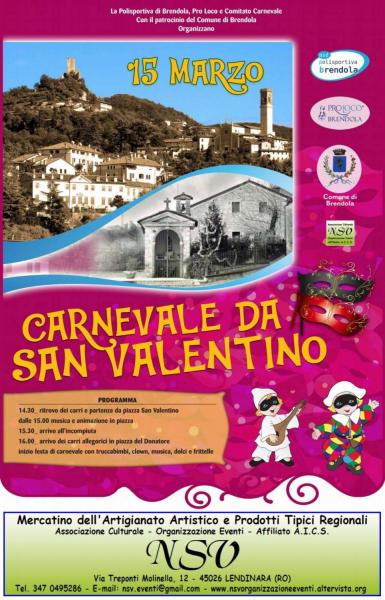Mercatino del Carnevale da San Valentino