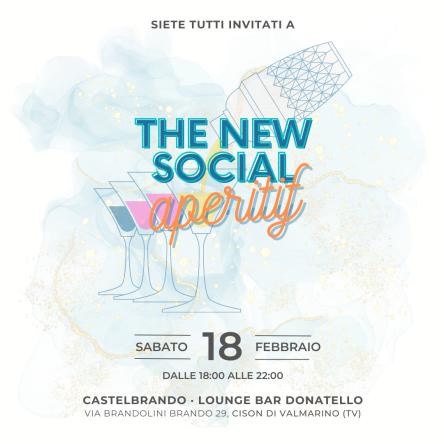 #TheNewSocialAperitif - Il nuovo aperitivo in lingua a CastelBrando