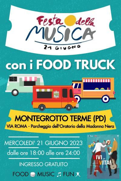 Festa della Musica con i Food Truck