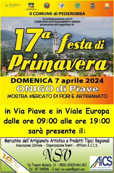 Mercatino della 17^ Festa di Primavera