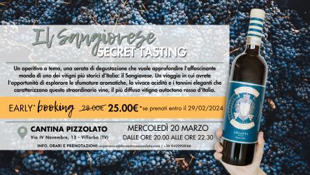 Secret Tasting: il Sangiovese
