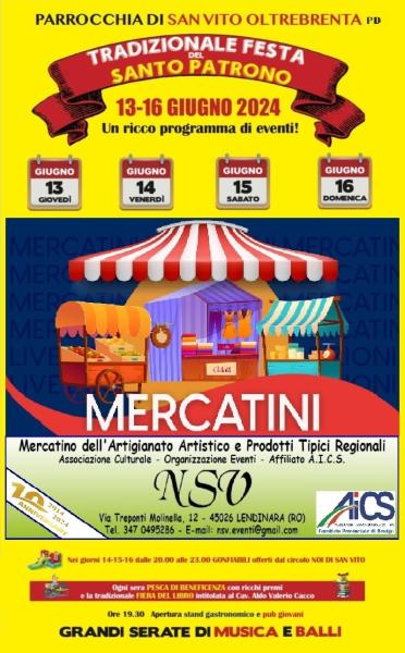 Mercatini della Tradizionale Festa del Santo Patrono