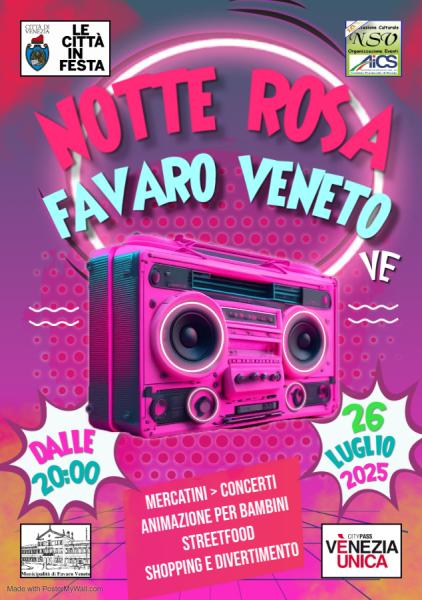 Notte Rosa Favaro Veneto