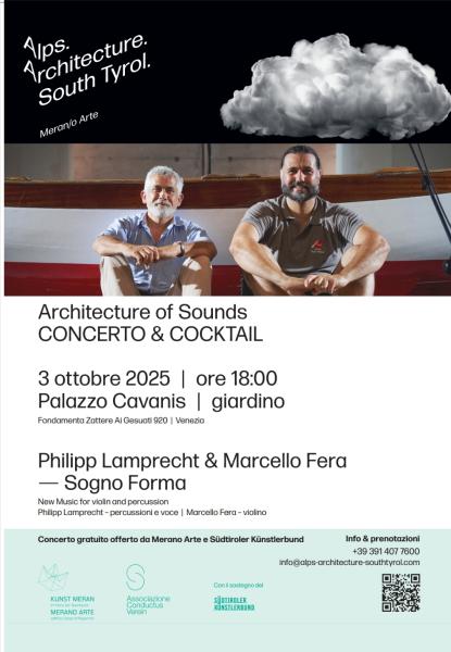 ARCHITECTURE OF SOUNDS. Concerto d'autunno a Palazzo Cavanis