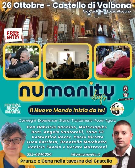 Numanity Day al Castello di Valbona